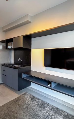 Studio para alugar com 33m², 1 quarto e sem vaga