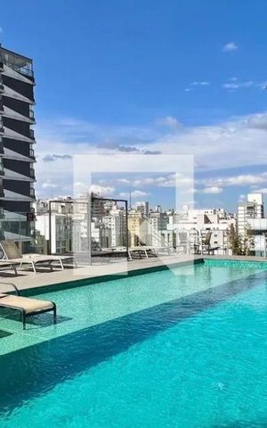 Studio para alugar com 33m², 1 quarto e sem vaga