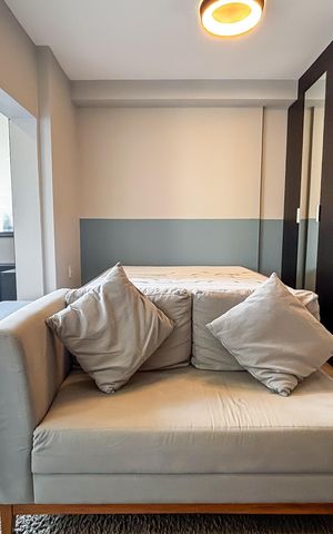 Studio para alugar com 33m², 1 quarto e sem vaga
