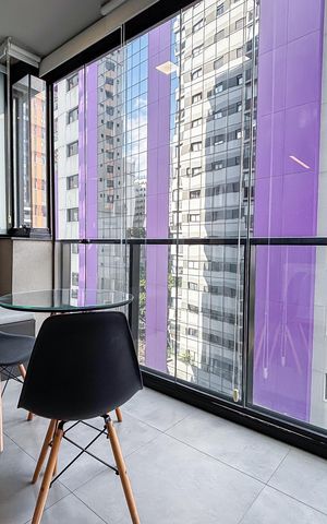 Studio para alugar com 33m², 1 quarto e sem vaga