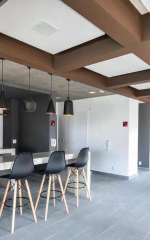 Studio para alugar com 33m², 1 quarto e sem vaga