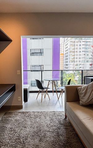 Studio para alugar com 33m², 1 quarto e sem vaga