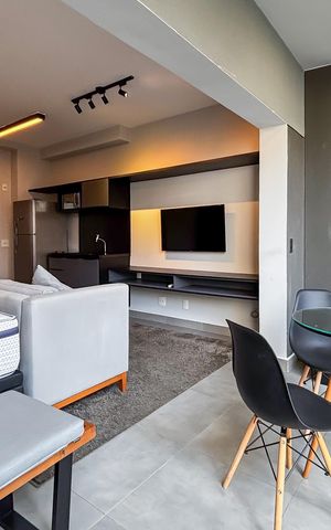 Studio para alugar com 33m², 1 quarto e sem vaga