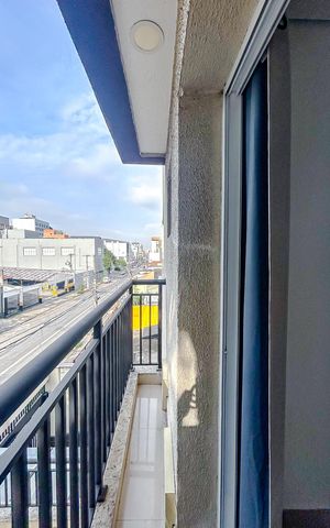 Apartamento para alugar com 37m², 1 quarto e sem vagaVaranda
