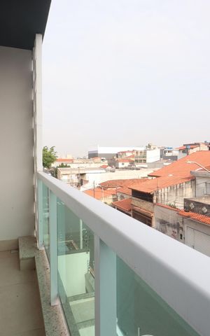 Apartamento à venda com 58m², 2 quartos e sem vagaSacada