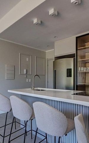 Apartamento à venda com 57m², 1 quarto e 2 vagas Apartamento à venda com 57m², 1 quarto e 2 vagasCozinha