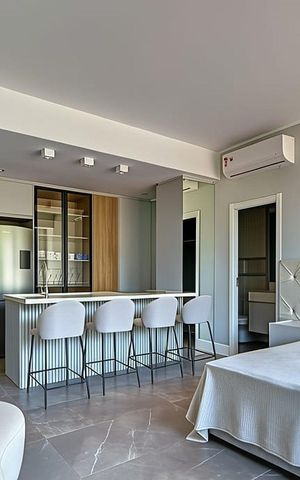 Apartamento à venda com 57m², 1 quarto e 2 vagas Apartamento à venda com 57m², 1 quarto e 2 vagasCozinha