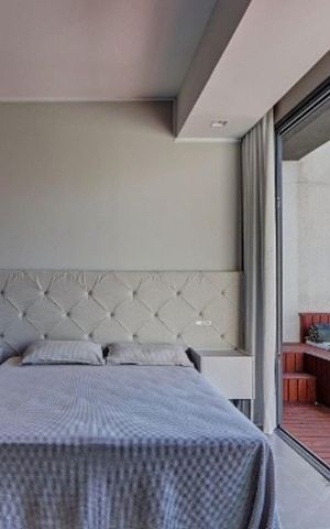 Apartamento à venda com 57m², 1 quarto e 2 vagas Apartamento à venda com 57m², 1 quarto e 2 vagasSala/Quarto