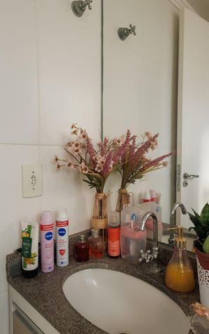 Apartamento para alugar com 62m², 2 quartos e 1 vaga Apartamento para alugar com 62m², 2 quartos e 1 vagaBanheiro da Suíte