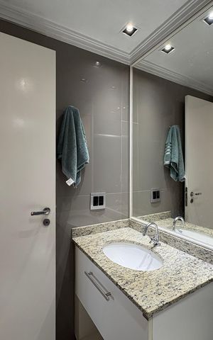 Apartamento à venda com 71m², 3 quartos e 1 vaga Apartamento à venda com 71m², 3 quartos e 1 vagaBanheiro