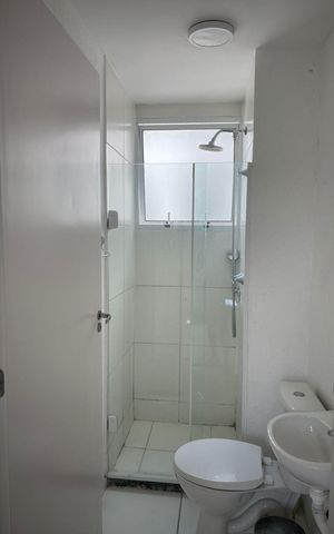 Apartamento para alugar com 45m², 2 quartos e 1 vaga Apartamento para alugar com 45m², 2 quartos e 1 vagaBanheiro