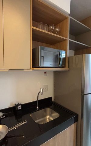 Studio para alugar com 18m², 1 quarto e sem vaga