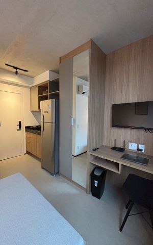 Studio para alugar com 18m², 1 quarto e sem vaga