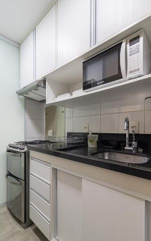 Apartamento para alugar com 54m², 1 quarto e 1 vaga Apartamento para alugar com 54m², 1 quarto e 1 vagaCozinha