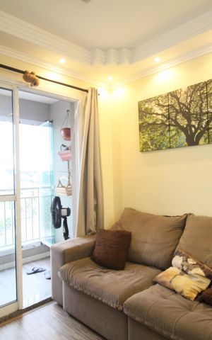 Apartamento à venda com 48m², 2 quartos e 1 vagaSala