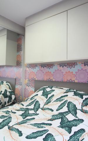 Apartamento à venda com 48m², 2 quartos e 1 vagaQuarto 2