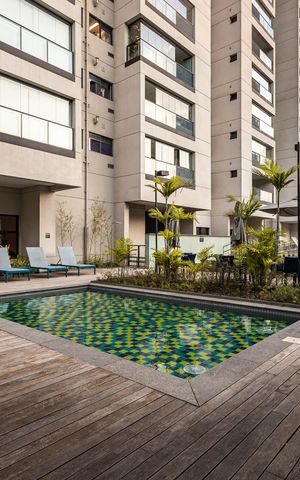 Apartamento à venda com 27m², 1 quarto e sem vagaPiscina
