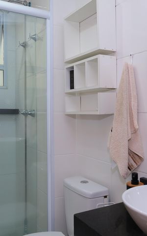 Apartamento para alugar com 44m², 2 quartos e 1 vagaBanheiro