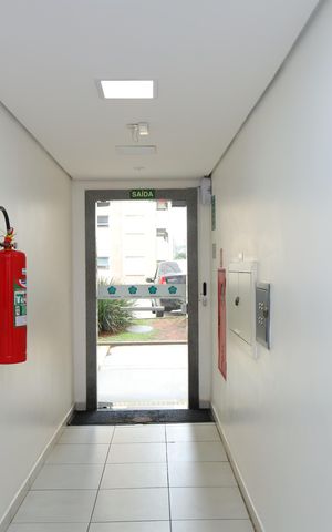 Apartamento para alugar com 44m², 2 quartos e 1 vagaÁrea comum - Saguão do prédio