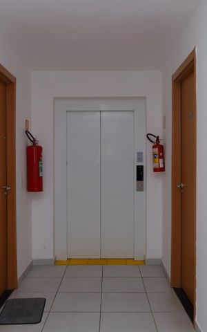 Apartamento para alugar com 44m², 2 quartos e 1 vagaÁrea comum - Saguão do andar