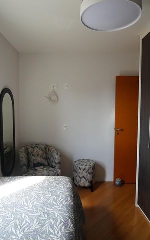 Apartamento à venda com 52m², 2 quartos e 1 vagaQuarto 1
