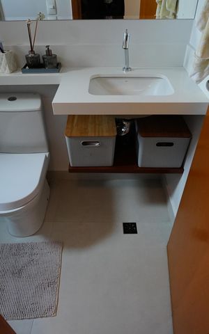 Apartamento à venda com 52m², 2 quartos e 1 vagaBanheiro Social