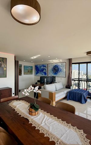 Apartamento à venda com 148m², 3 quartos e 3 vagas Apartamento à venda com 148m², 3 quartos e 3 vagasSala