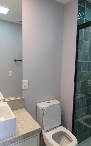 Apartamento para alugar com 72m², 2 quartos e sem vaga Apartamento para alugar com 72m², 2 quartos e sem vagaBanheiro do Quarto 2