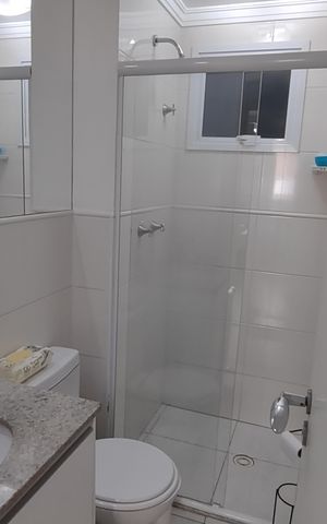 Apartamento à venda com 67m², 2 quartos e 1 vaga Apartamento à venda com 67m², 2 quartos e 1 vagaBanheiro