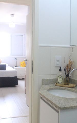 Apartamento à venda com 67m², 2 quartos e 1 vagaBanheiro