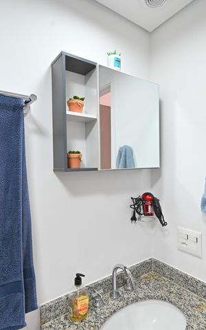 Studio para alugar com 28m², 1 quarto e sem vagaBanheiro Social