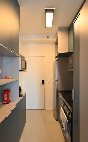 Studio para alugar com 28m², 1 quarto e sem vagaCozinha