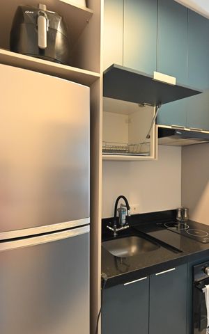 Studio para alugar com 28m², 1 quarto e sem vagaCozinha