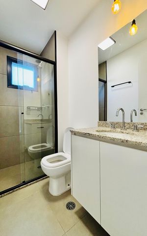 Apartamento para alugar com 70m², 2 quartos e 1 vaga Apartamento para alugar com 70m², 2 quartos e 1 vagaBanheiro
