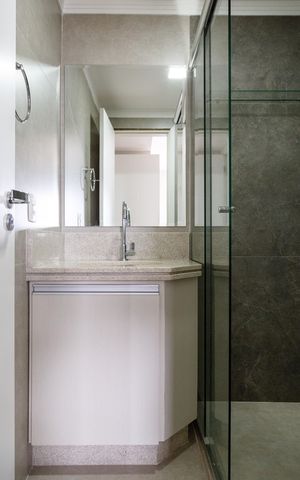 Apartamento para alugar com 63m², 2 quartos e 1 vagaBanheiro social