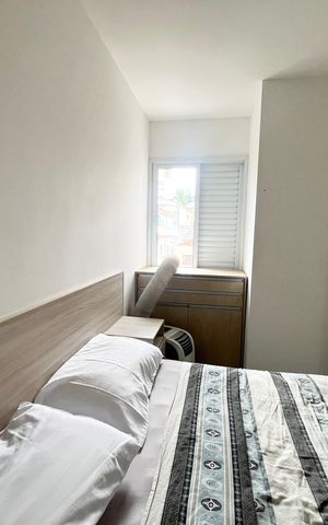Apartamento à venda com 50m², 2 quartos e 1 vagaQuarto 2