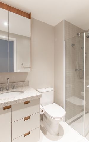 Apartamento à venda com 66m², 2 quartos e 1 vaga Apartamento à venda com 66m², 2 quartos e 1 vagaBanheiro