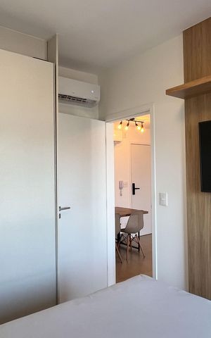 Apartamento para alugar com 54m², 1 quarto e 1 vaga Apartamento para alugar com 54m², 1 quarto e 1 vagaQuarto