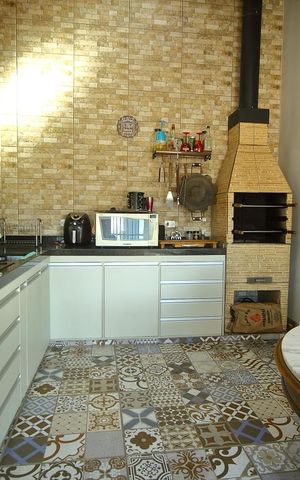 Casa à venda com 127m², 3 quartos e 2 vagasEspaço Gourmet 