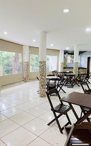 Casa de condomínio para alugar com 70m², 2 quartos e 2 vagas Casa de condomínio para alugar com 70m², 2 quartos e 2 vagasÁrea comum - Salão de festas