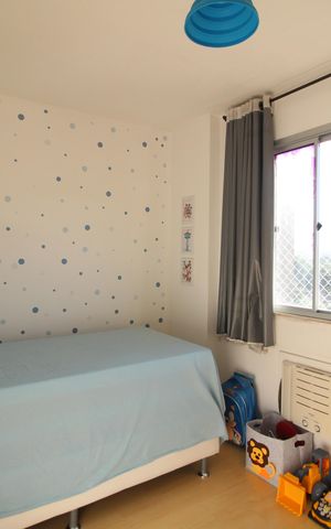 Apartamento à venda com 67m², 3 quartos e 1 vagaQuarto 2