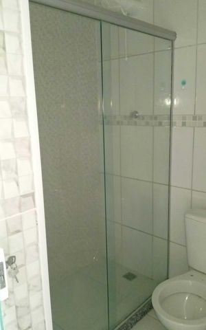 Casa para alugar com 55m², 2 quartos e 1 vaga Casa para alugar com 55m², 2 quartos e 1 vagaBanheiro