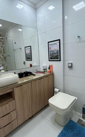 Apartamento à venda com 56m², 1 quarto e 1 vagaBanheiro