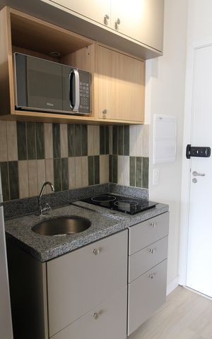 Apartamento à venda com 25m², 1 quarto e sem vaga Apartamento à venda com 25m², 1 quarto e sem vagaCozinha