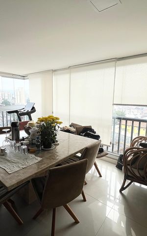 Apartamento para alugar com 92m², 2 quartos e 2 vagas Apartamento para alugar com 92m², 2 quartos e 2 vagasSala de Jantar