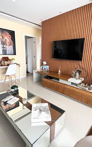 Apartamento para alugar com 92m², 2 quartos e 2 vagas Apartamento para alugar com 92m², 2 quartos e 2 vagasSala