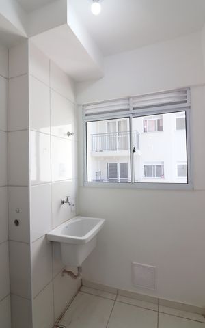 Apartamento para alugar com 51m², 2 quartos e 1 vagaCozinha e Área de Serviço