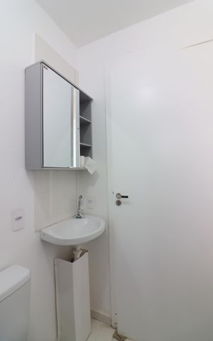Apartamento para alugar com 51m², 2 quartos e 1 vagaBanheiro Social