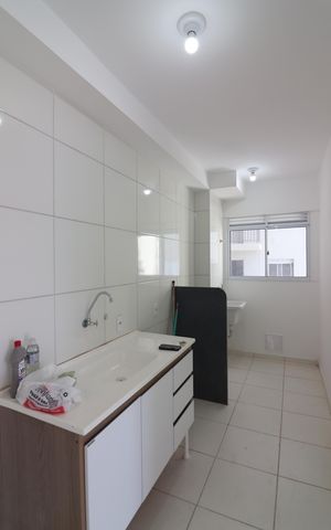 Apartamento para alugar com 51m², 2 quartos e 1 vagaCozinha e Área de Serviço