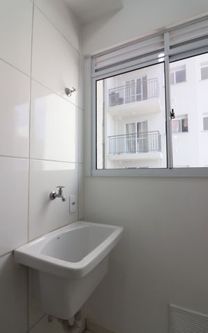 Apartamento para alugar com 51m², 2 quartos e 1 vagaCozinha e Área de Serviço